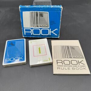 Vintage 1972 Rook Card Game by Parker Brothers Cards still Wrapped NOS